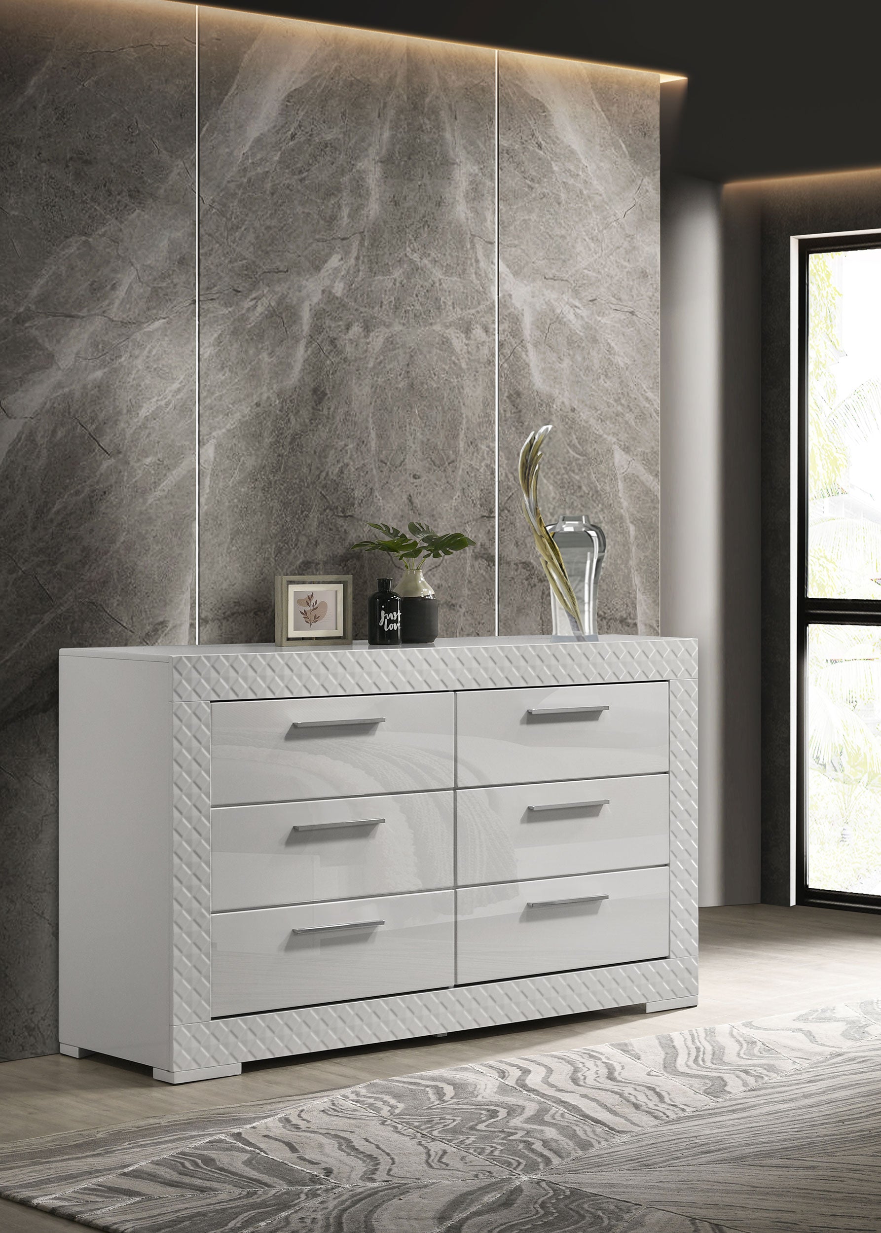Ives - 6-Drawer Dresser Cabinet