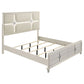 Juego de dormitorio Olivia California King de 4 piezas en blanco perla