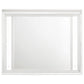Juego de dormitorio Marmore de 4 piezas Eastern King en blanco