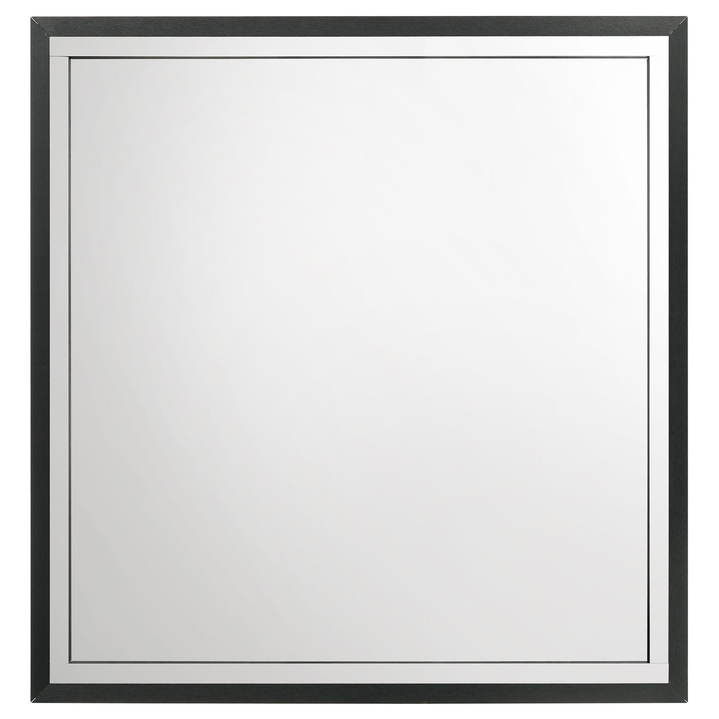 Juego de dormitorio Lucia de 4 piezas en gris y negro con cama king size