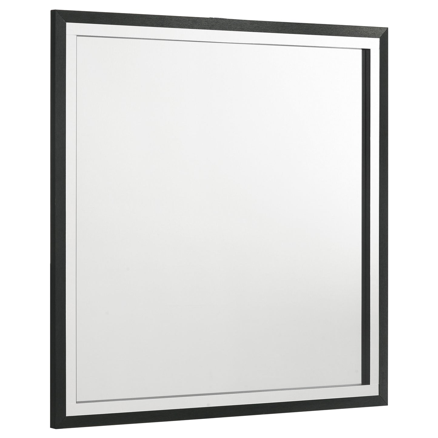 Juego de dormitorio Lucia de 5 piezas en gris y negro con cama king size