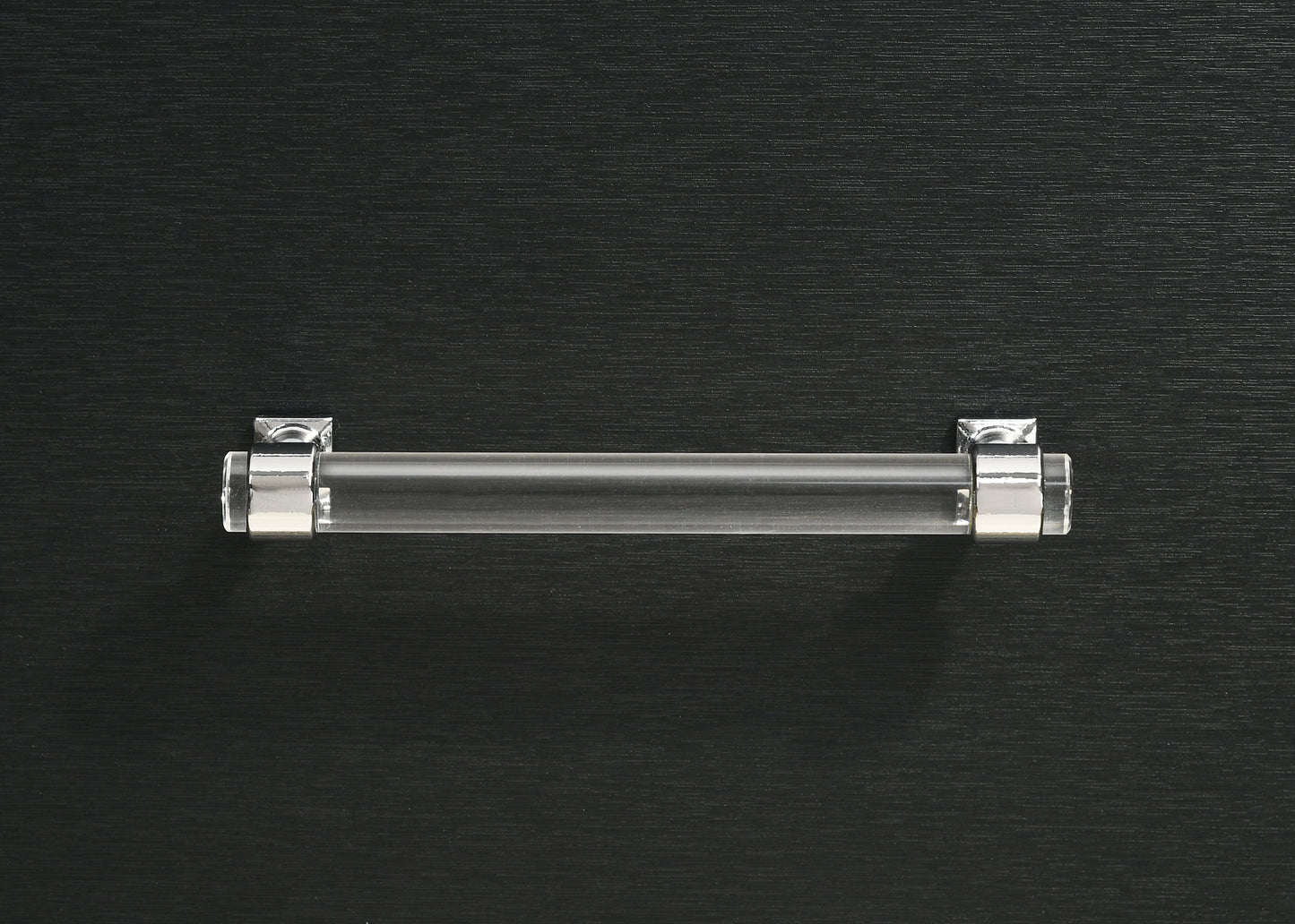 Juego de dormitorio Lucia de 4 piezas en gris y negro con cama king size