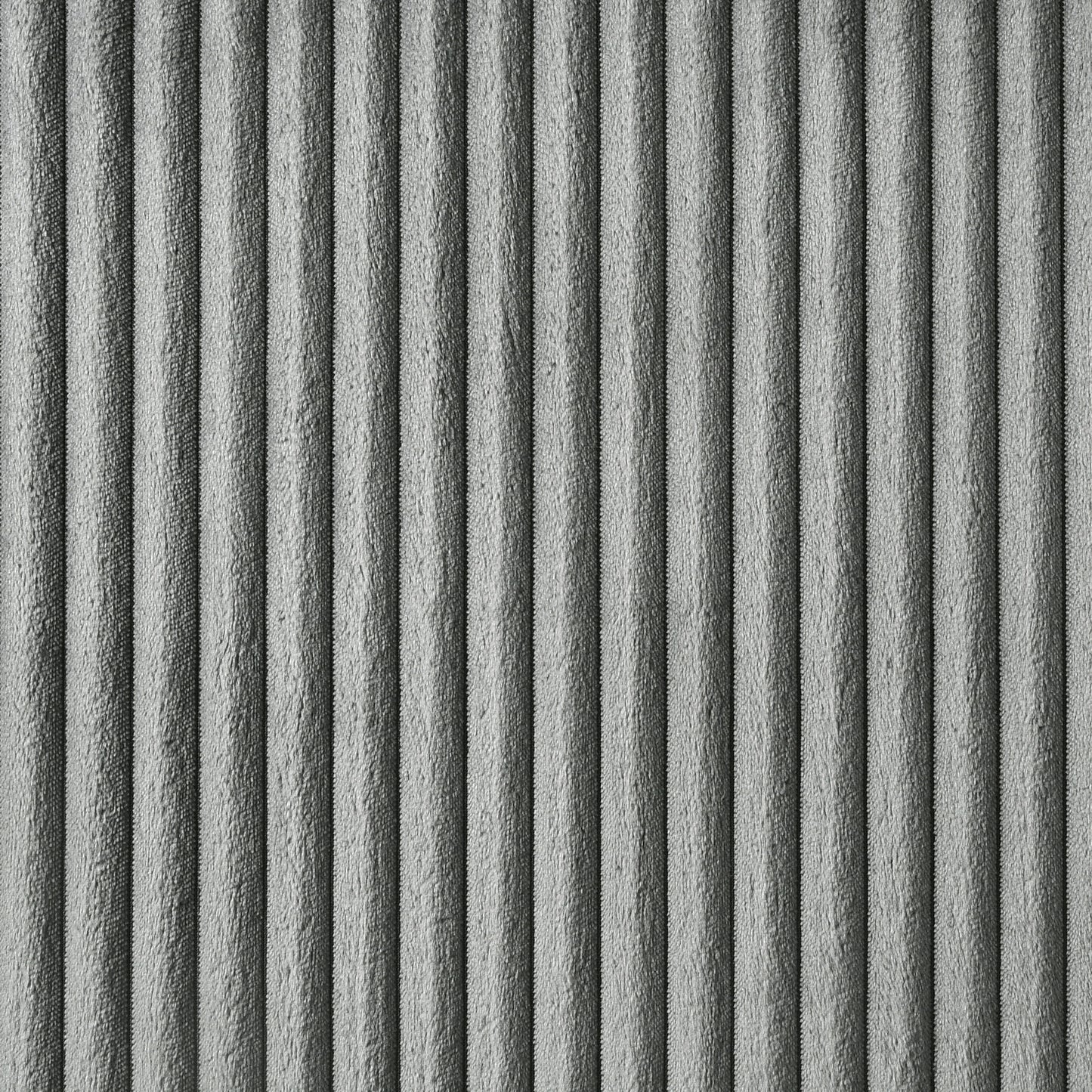 Cama Queen tapizada con respaldo alto Lucia de 61 pulgadas, color gris