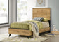 Cama individual Kaywood de 52 pulgadas con paneles de pino natural