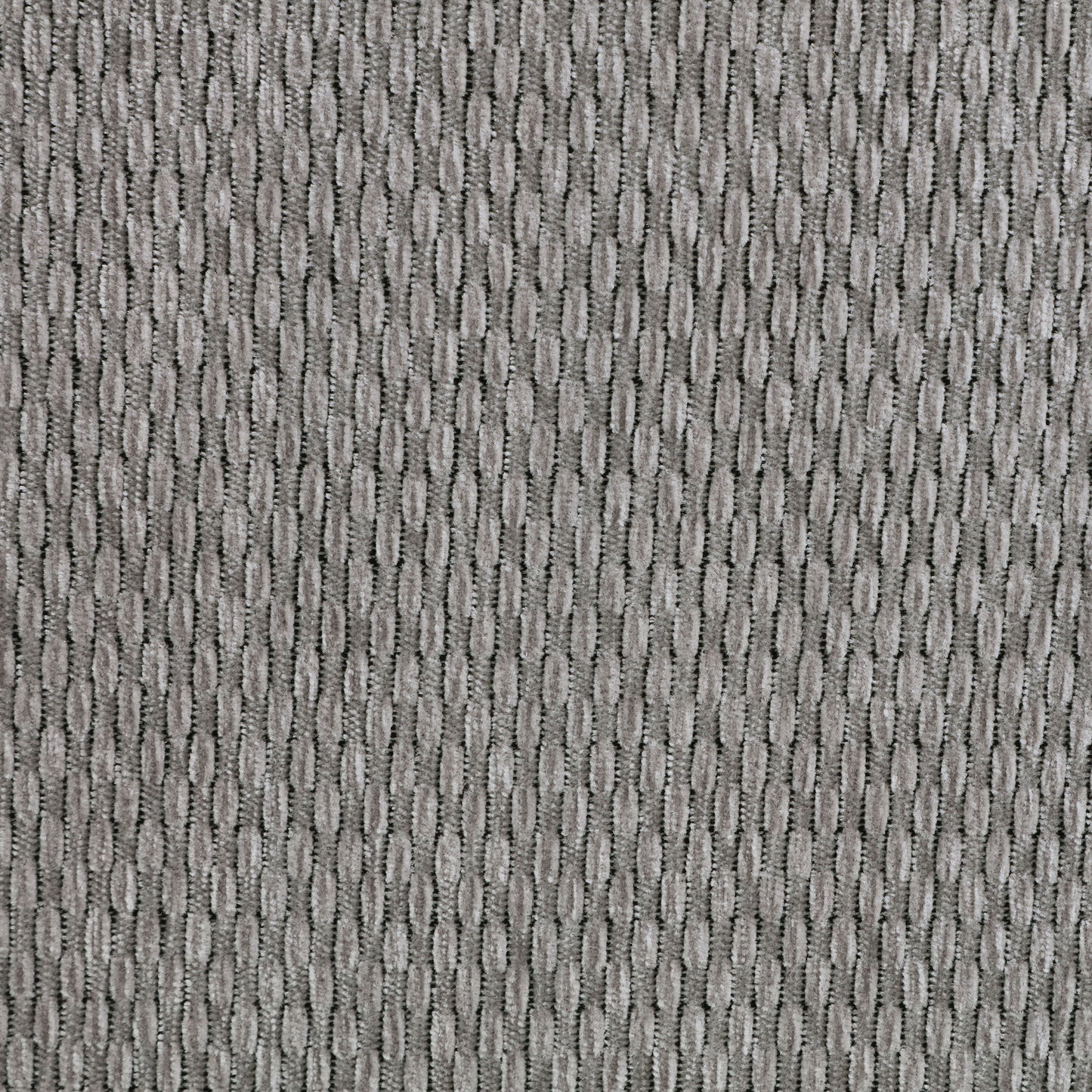 Sillón reclinable tapizado en chenilla Gilson, gris