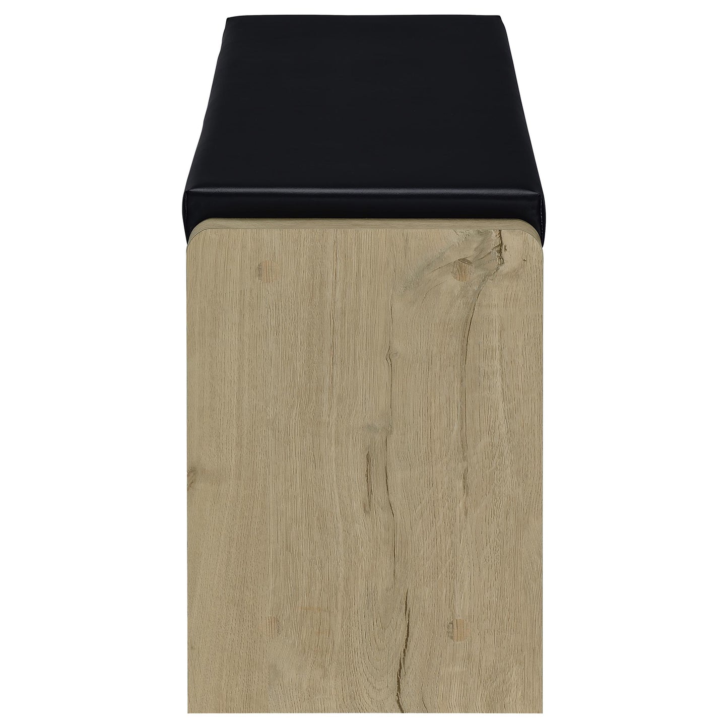 Banco de almacenamiento Arrington de roble blanco