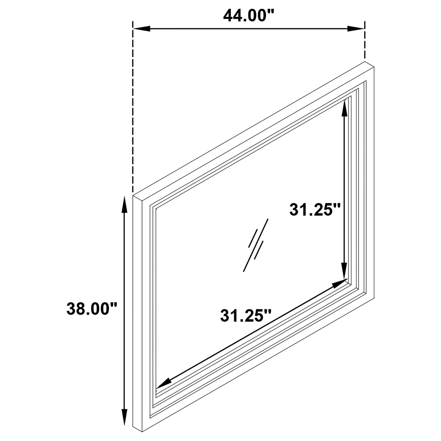 Juego de dormitorio Marielle de 5 piezas Cal King en blanco desgastado
