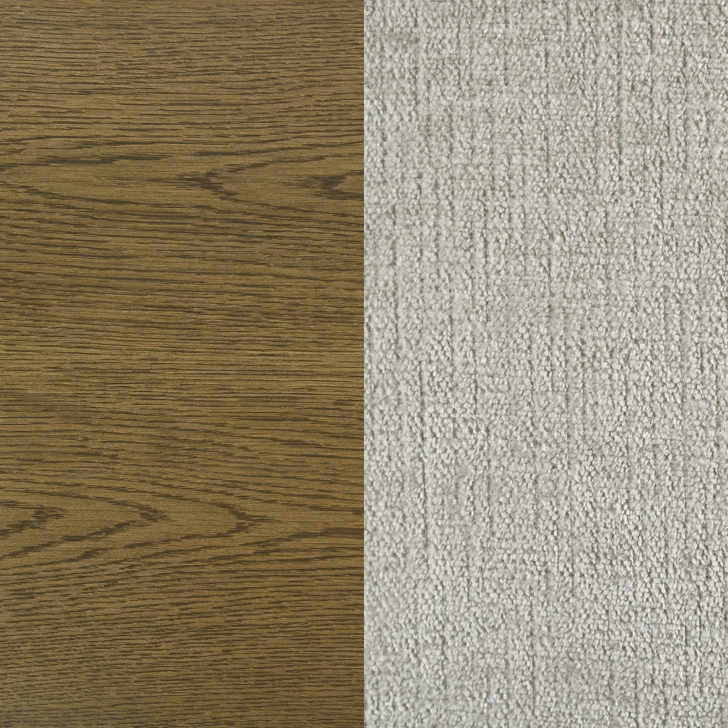 Silla auxiliar tapizada Castlewood color tostado claro (juego de 2)