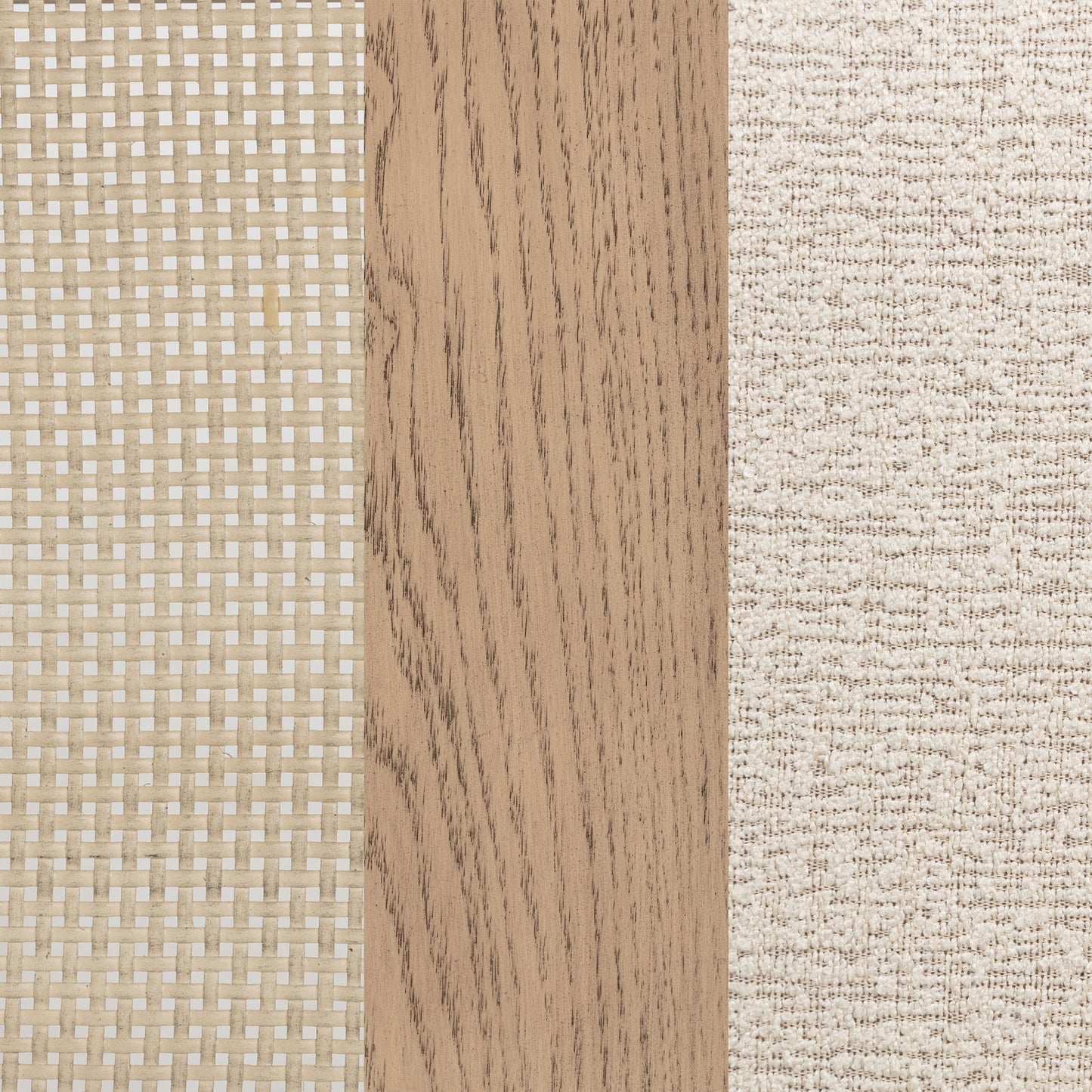 Juego de mesa de comedor rectangular Kailani de 7 piezas de madera de roble beige