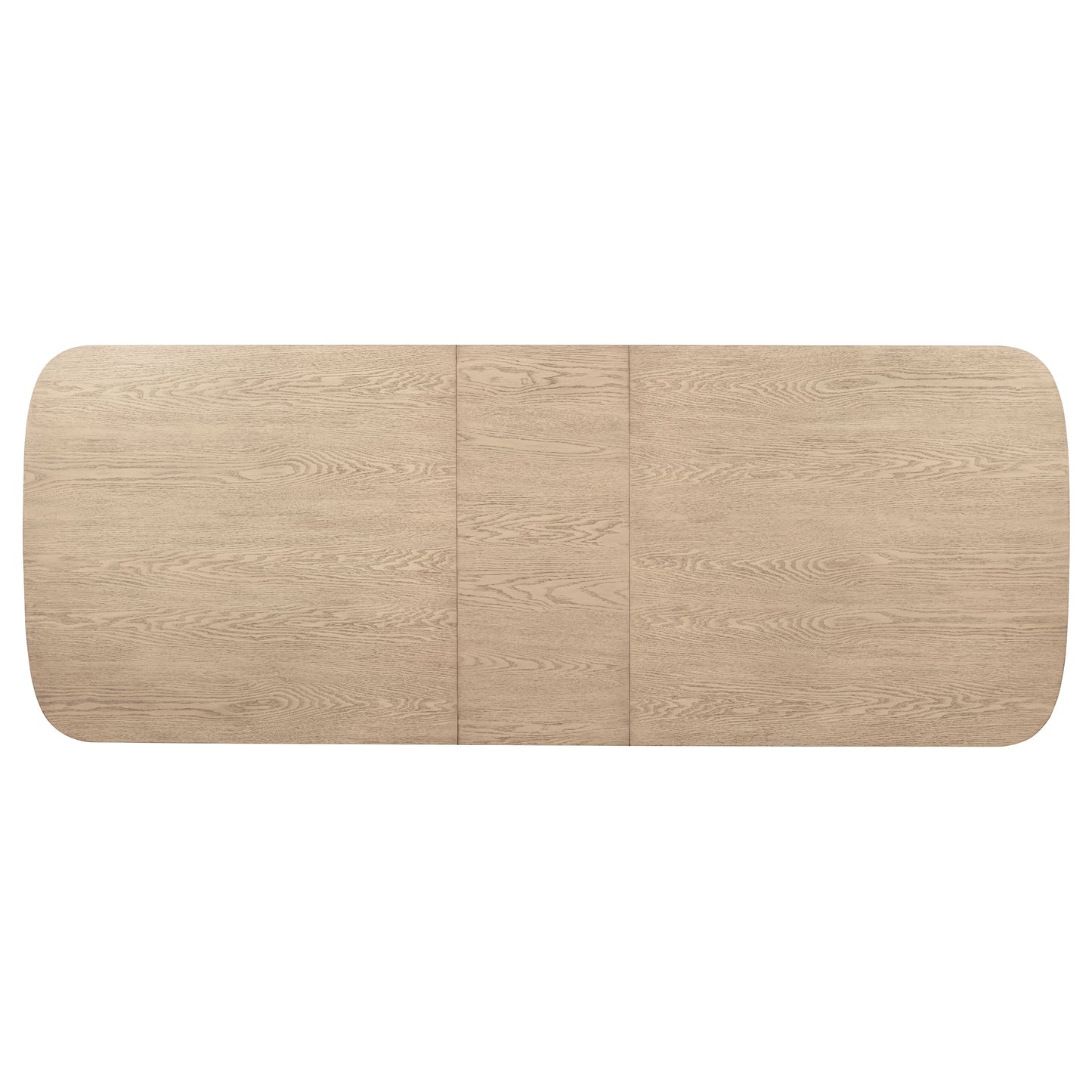 Juego de mesa de comedor rectangular de madera Kailani de 9 piezas en roble beige