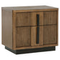 Juego de dormitorio Terrace California King de 4 piezas, color marrón ceniza