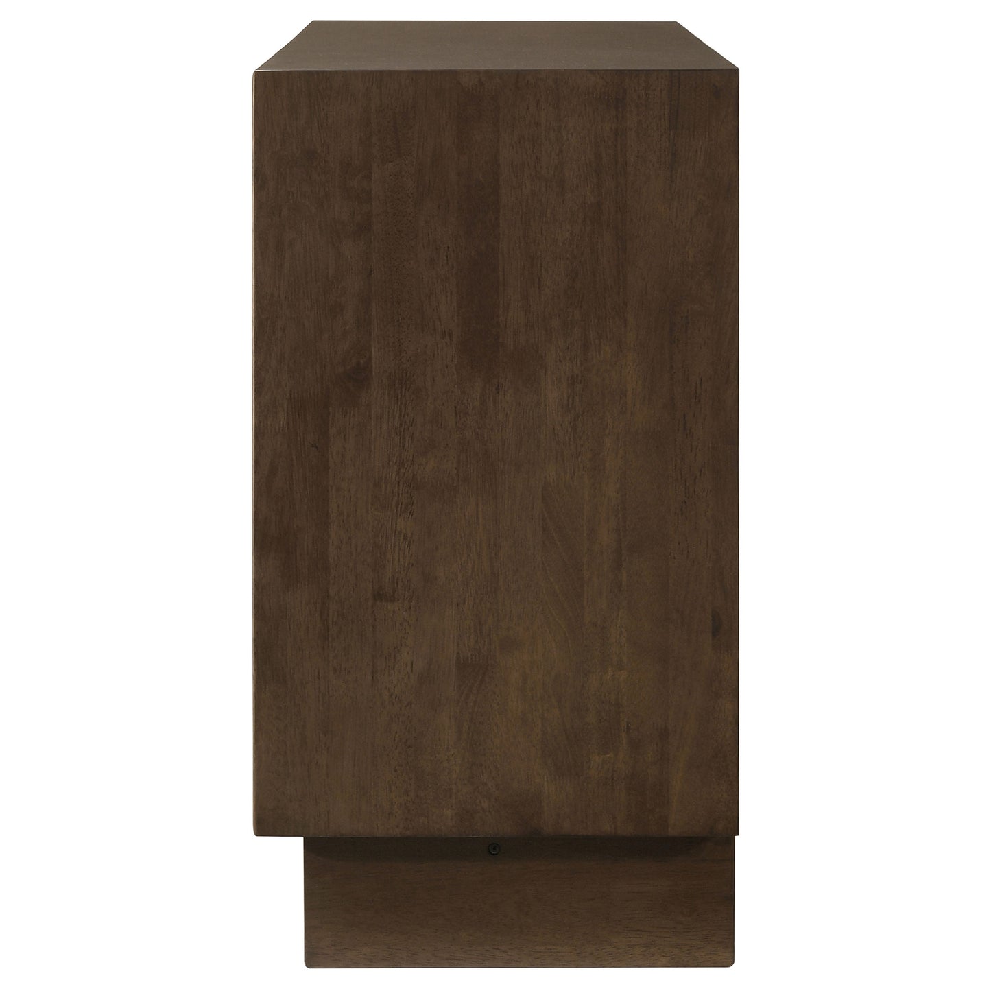 Cómoda Glenwood de 6 cajones en marrón cálido