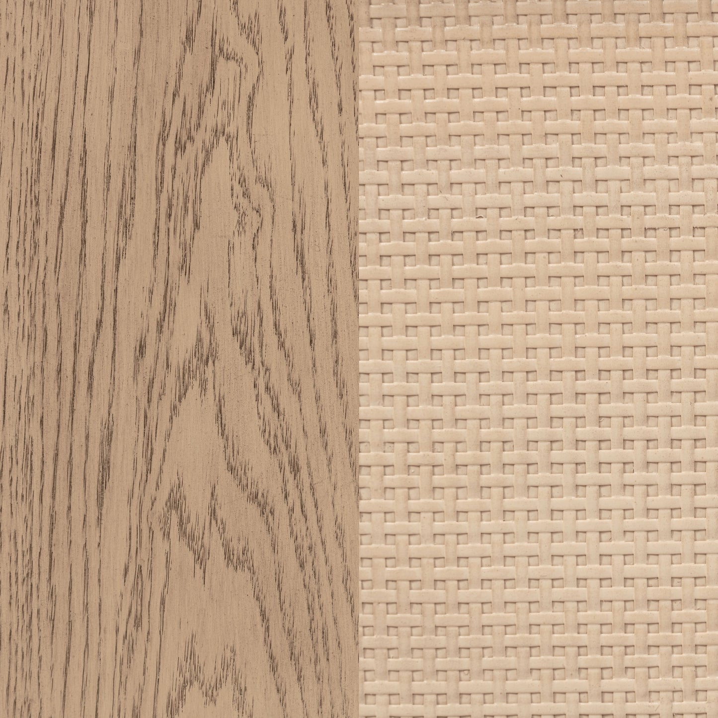 Cómoda de dormitorio Kailani de 5 cajones en roble beige