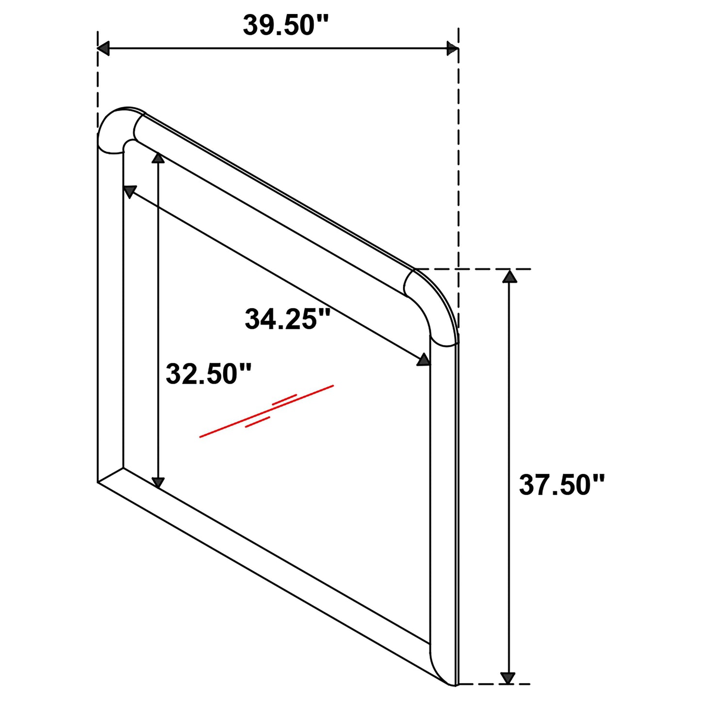 Juego de dormitorio Amsbury California King de 5 piezas, color nuez moscada