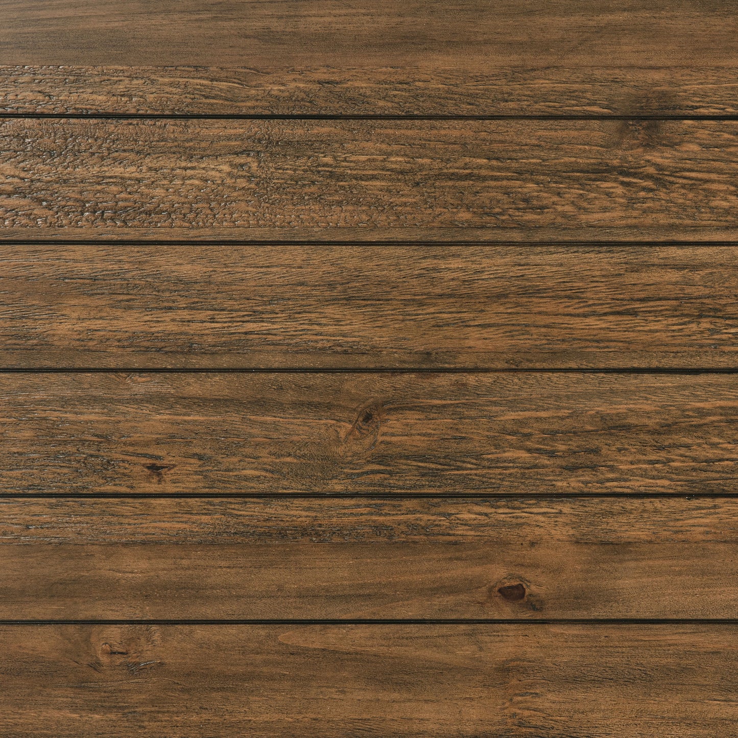 Consola de sofá para entrada de madera Payne en marrón envejecido