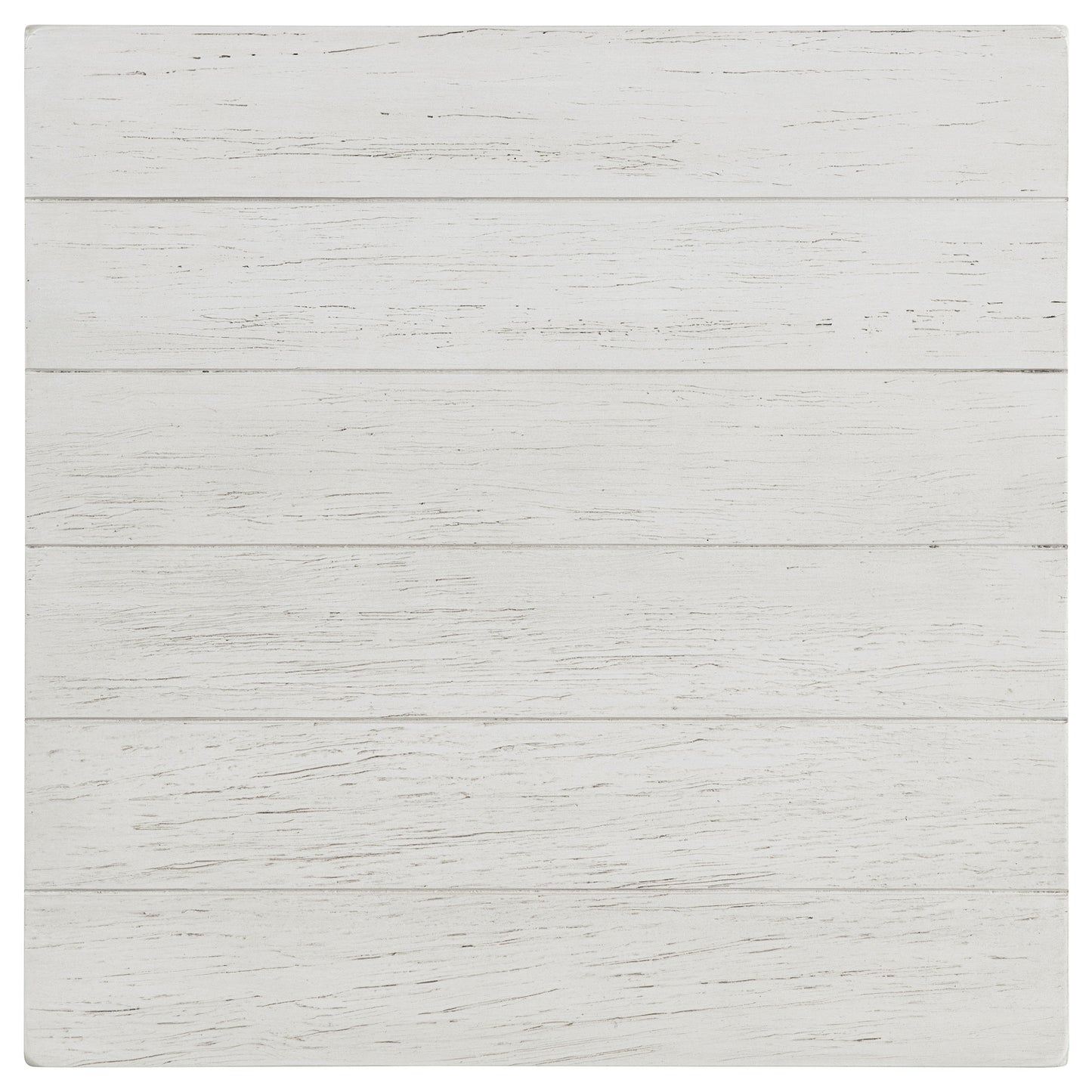 Mesa auxiliar de madera Payne con estante en blanco envejecido