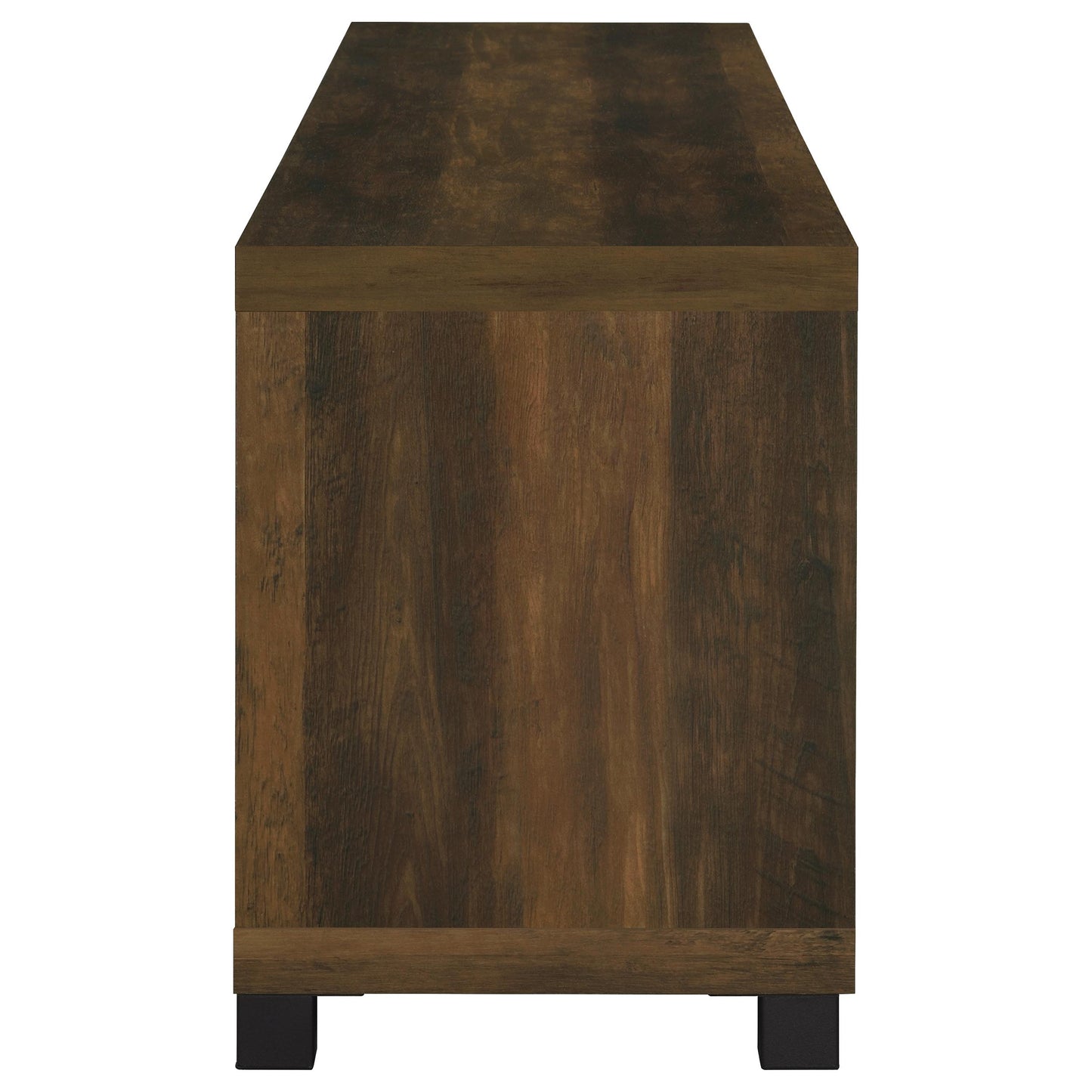 Centro de entretenimiento para TV Sachin de 3 piezas de 79 pulgadas en pino oscuro