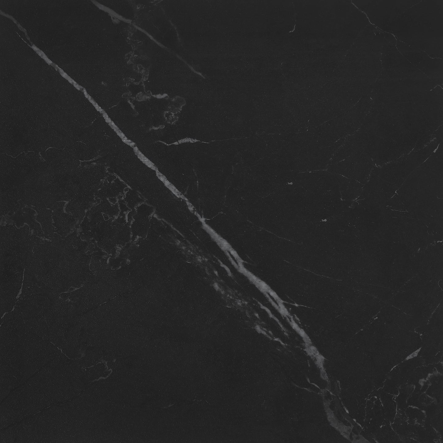 Juego de mesa de comedor Smith de 5 piezas con superficie de cerámica rectangular, color negro