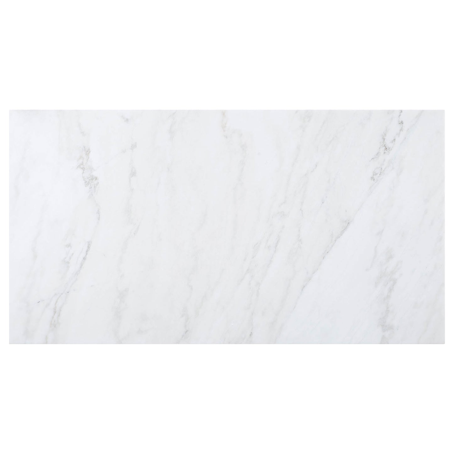 Juego de mesa de comedor rectangular de 7 piezas con tablero de mármol Sherry, color gris