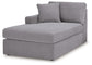 Seccional Modmax de 4 piezas con chaise longue