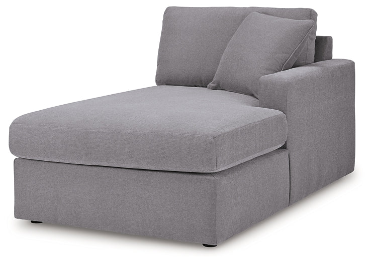 Seccional Modmax de 4 piezas con chaise longue