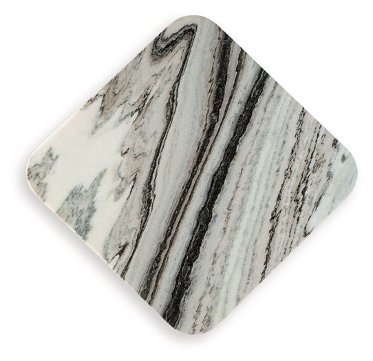 Mesa de cóctel con acento Baretton