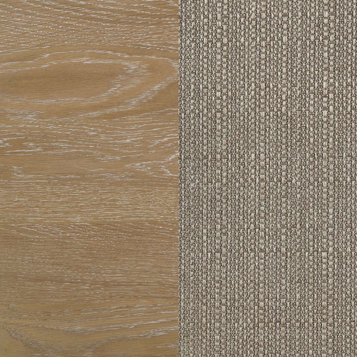 Silla de comedor tapizada Adina color cebada (juego de 2)