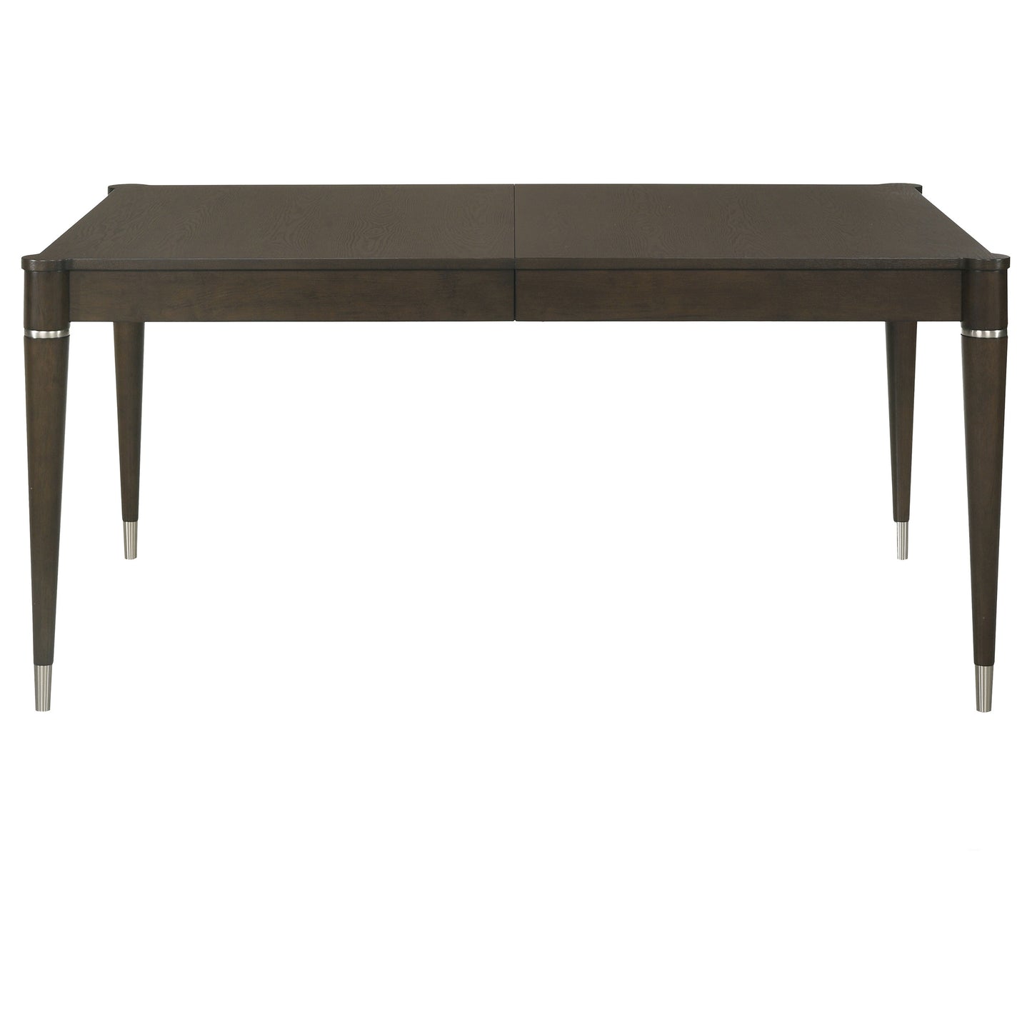 Mesa de comedor extensible Reseda de 81 pulgadas, color marrón ceniza