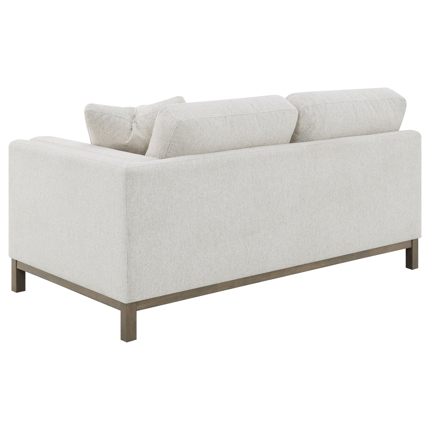Sofá chaise longue seccional tapizado Ginebra Boucle color arena