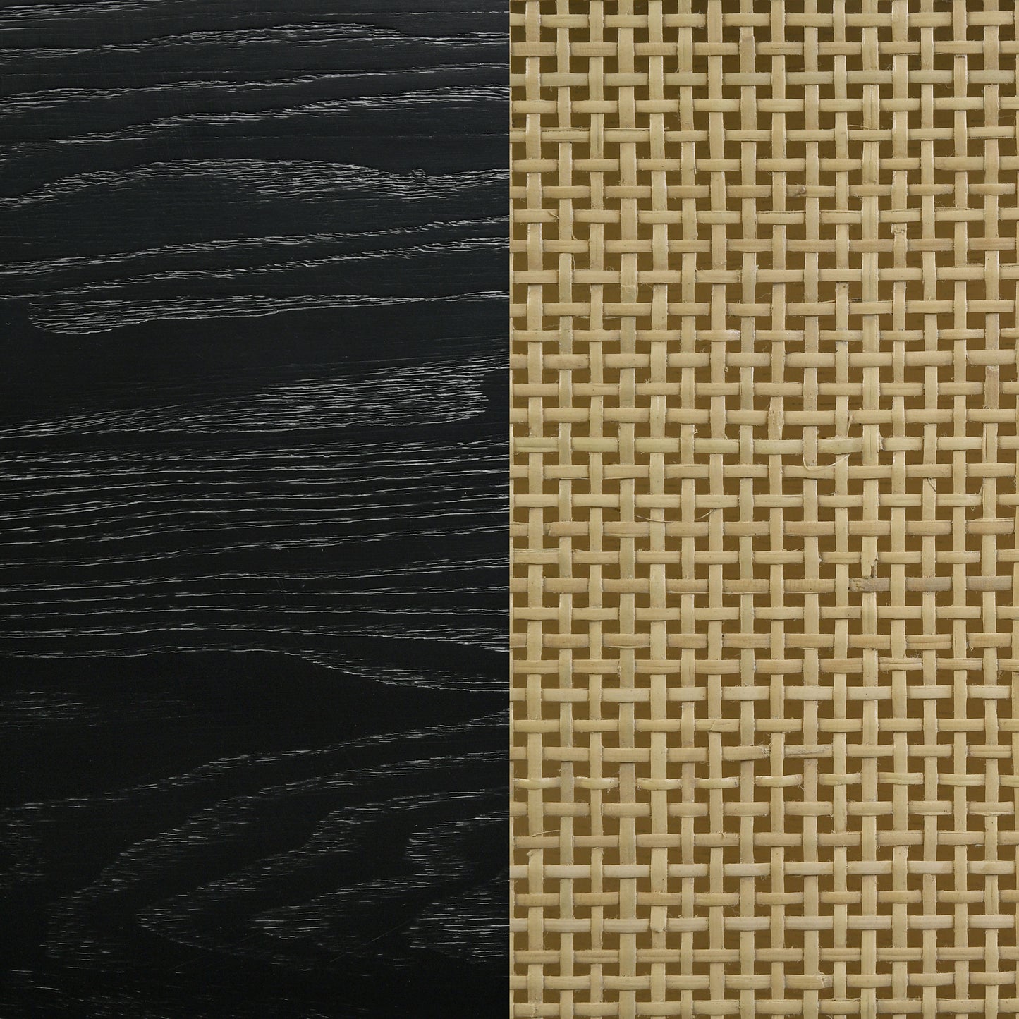 Mesa de centro redonda Arini con estante de almacenamiento, color negro