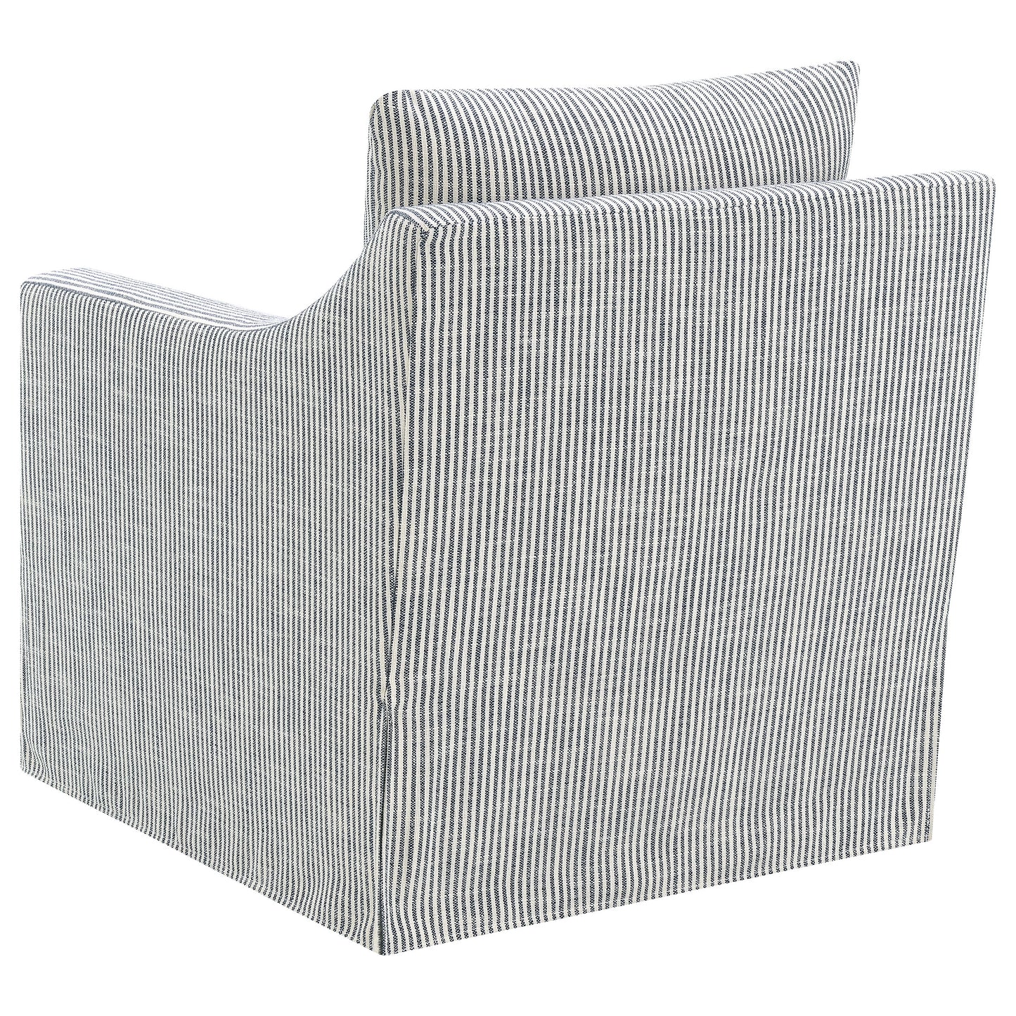 Silla giratoria con brazo inclinado tapizada de invierno, color gris