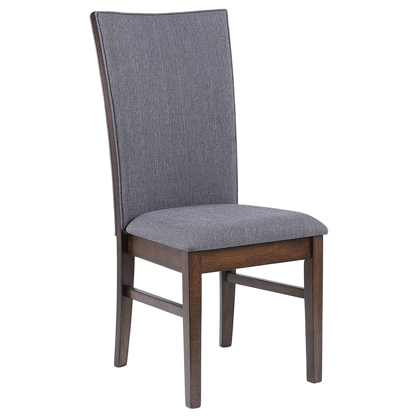 Silla de comedor tapizada Sherwood gris (juego de 2)