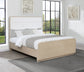 Cama Ladera California King de 56 pulgadas con paneles en color olmo claro