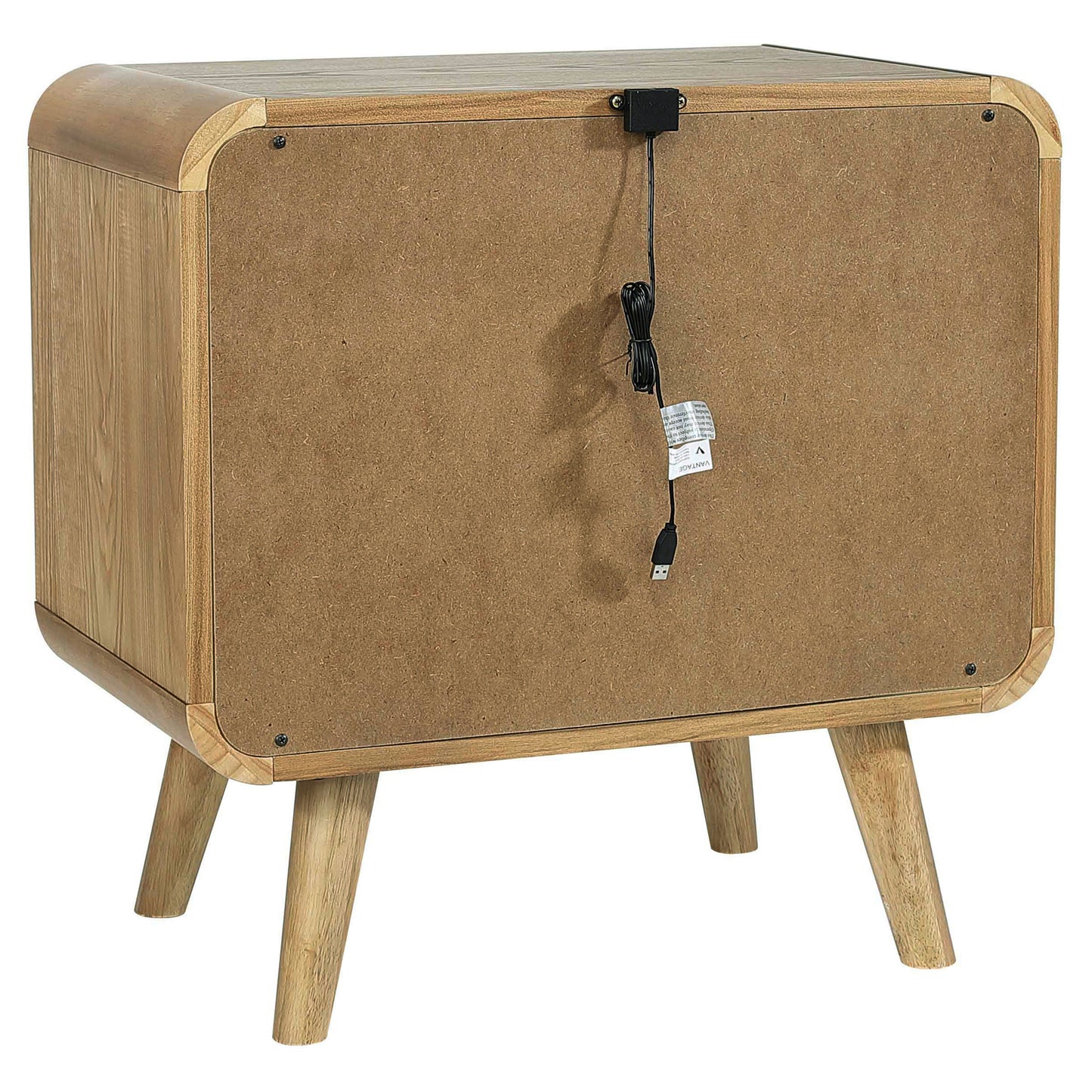 Juego de dormitorio completo Robyn de 5 piezas en color ceniza claro