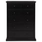 Sumerlin 6-drawer Bedroom Chest of Drawers Black