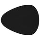 Juego de mesa de centro y auxiliar triangular Odessa de 2 piezas, color negro