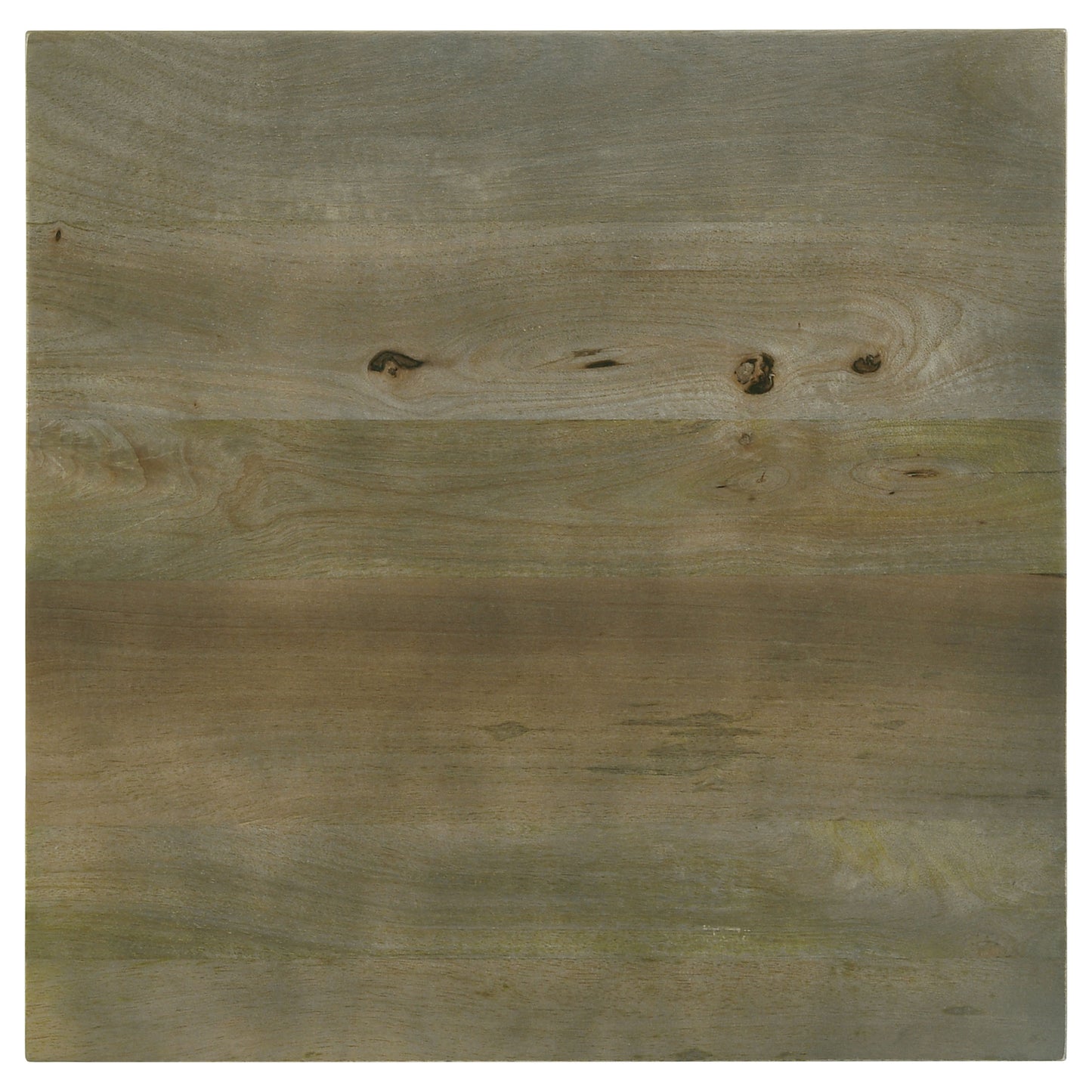 Juego de mesa auxiliar y de centro Andando de 3 piezas en color marrón mango