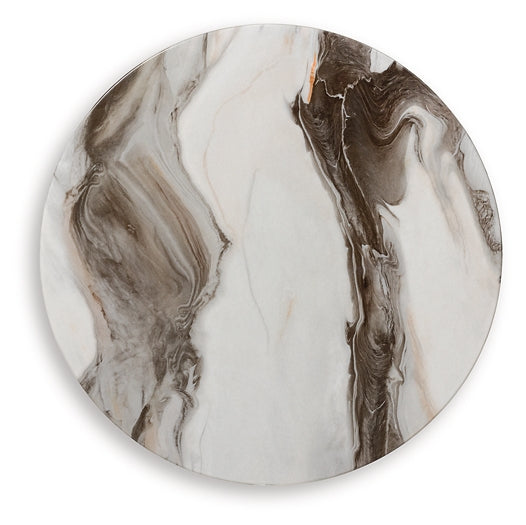 Mesa auxiliar redonda Jazmore