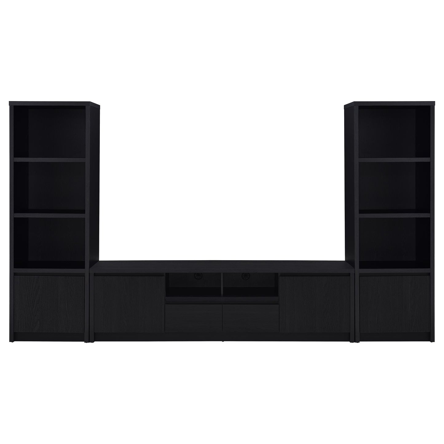 Torre de medios de tres pisos Winfield, muelle de entretenimiento negro