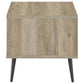 Welsh 2-piece Coffee and End Table Set Distressed Pine