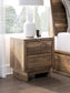 Chirason Two Drawer Night Stand