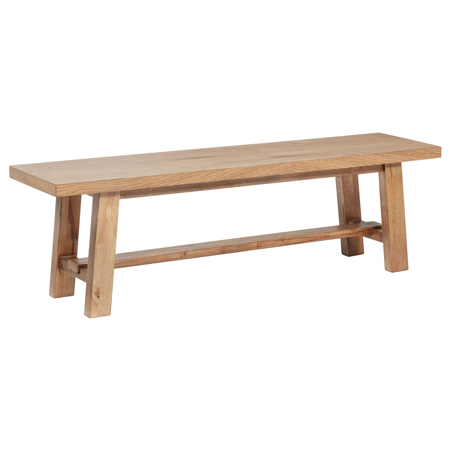 Juego de comedor extensible Middleton de 6 piezas en marrón natural
