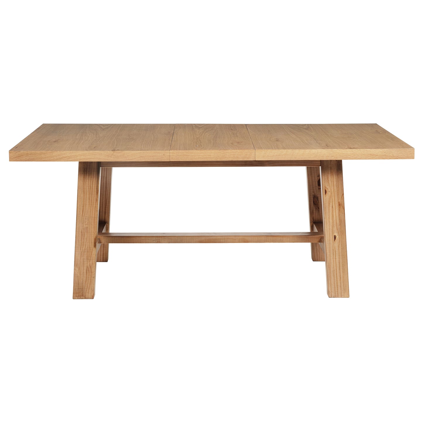 Juego de comedor extensible Middleton de 7 piezas en marrón y beige