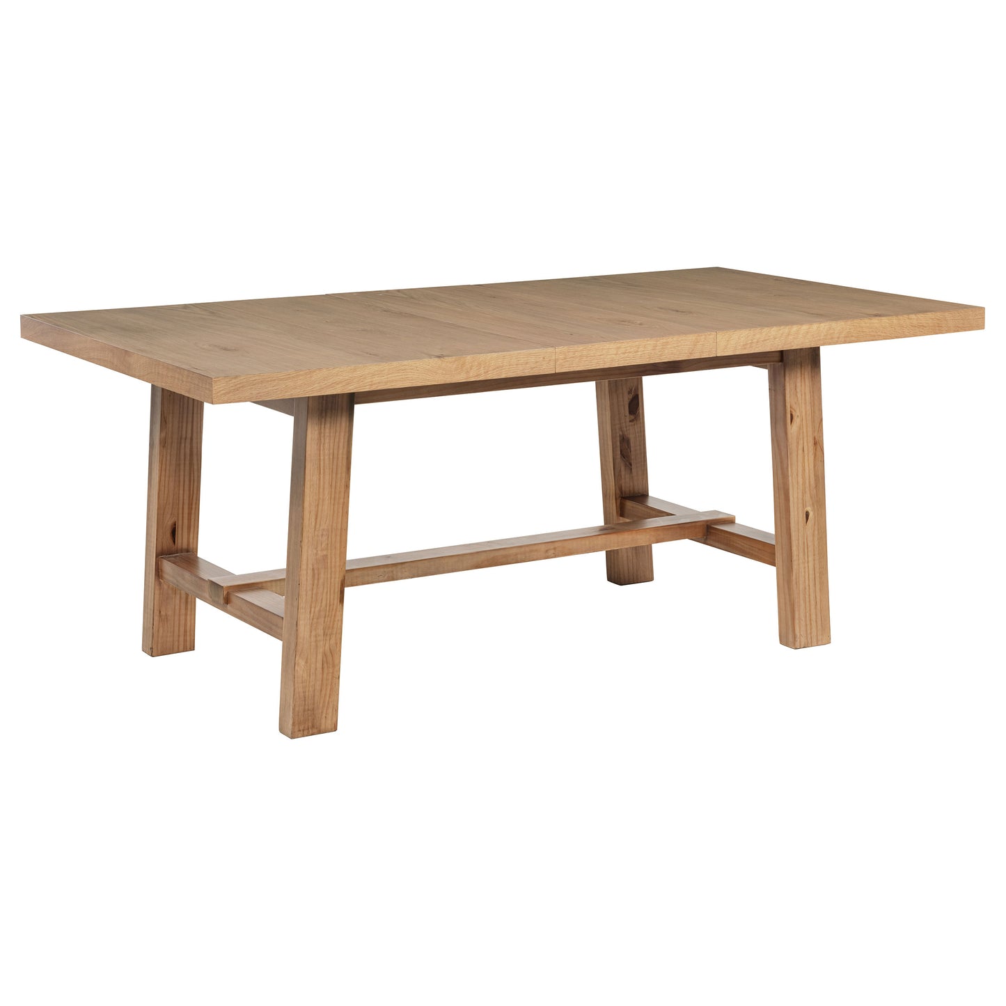 Juego de comedor extensible Middleton de 7 piezas en marrón y beige