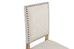 Silla de comedor tapizada Middleton beige (juego de 2)