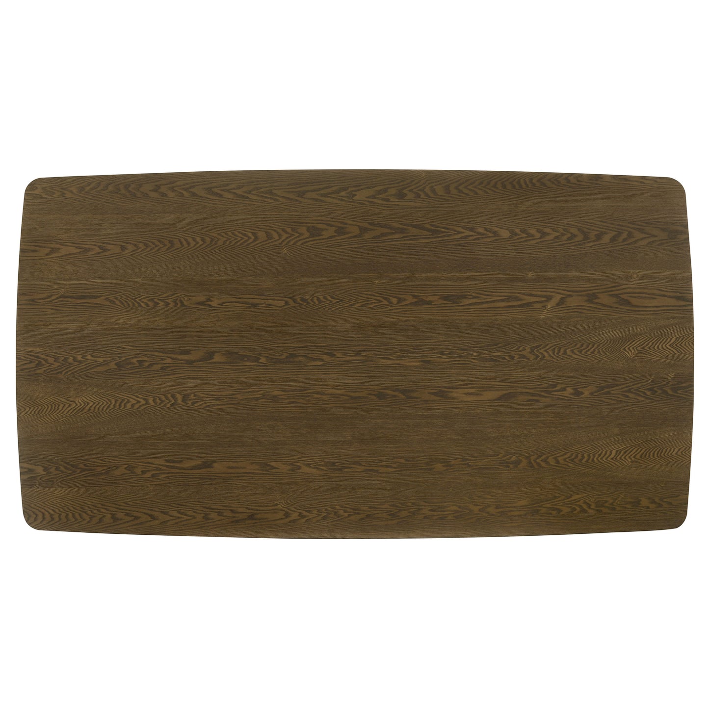 Juego de mesa de comedor rectangular de madera Ottowa de 7 piezas, color marrón