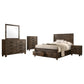 Woodmont 5-piece Eastern King Bedroom Set Golden Brown