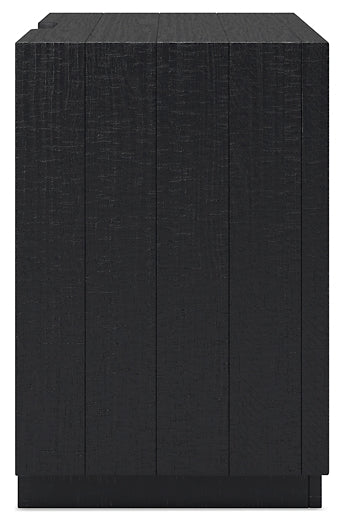 Mesita de noche de dos cajones Londer