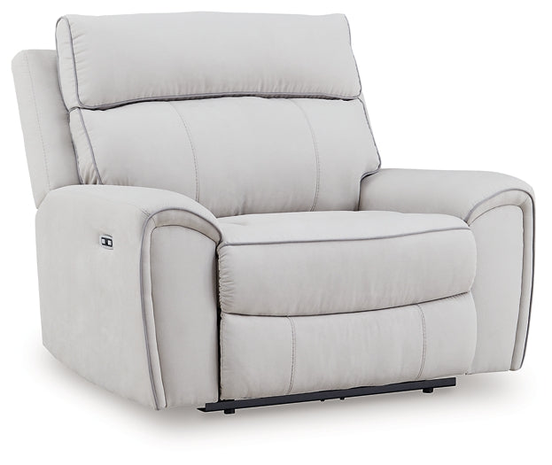 Sillón reclinable eléctrico Social Pointe con reposacabezas ajustable