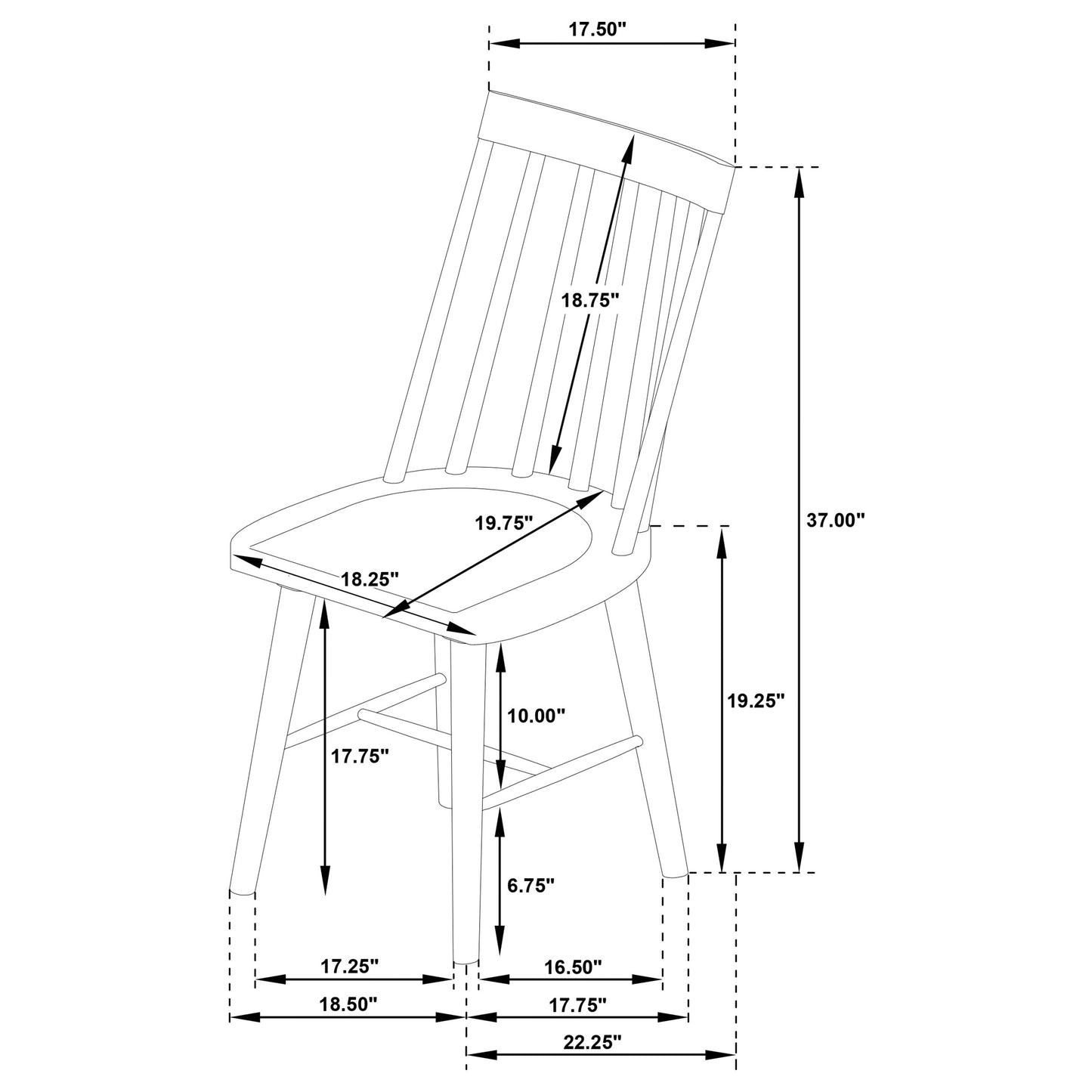 Juego de comedor extensible Middleton de 10 piezas en marrón natural
